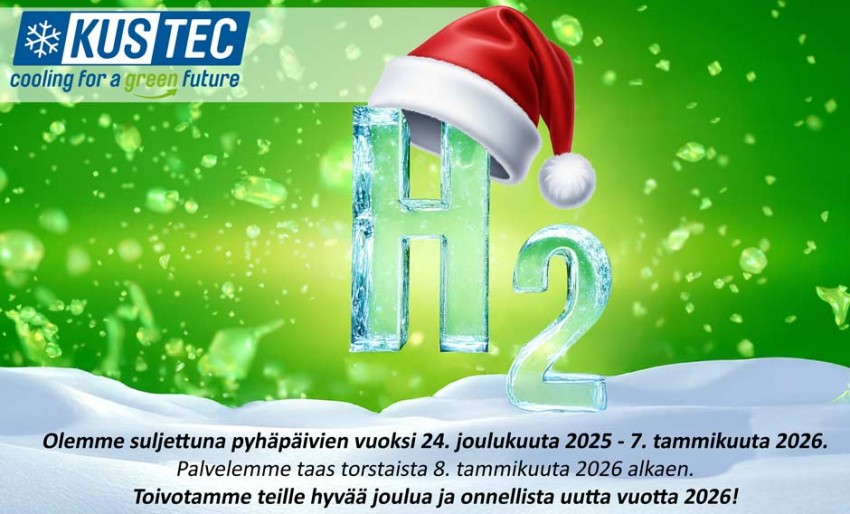 Yritys on suljettu loman vuoksi 24.12.2025 - 7.1.2026