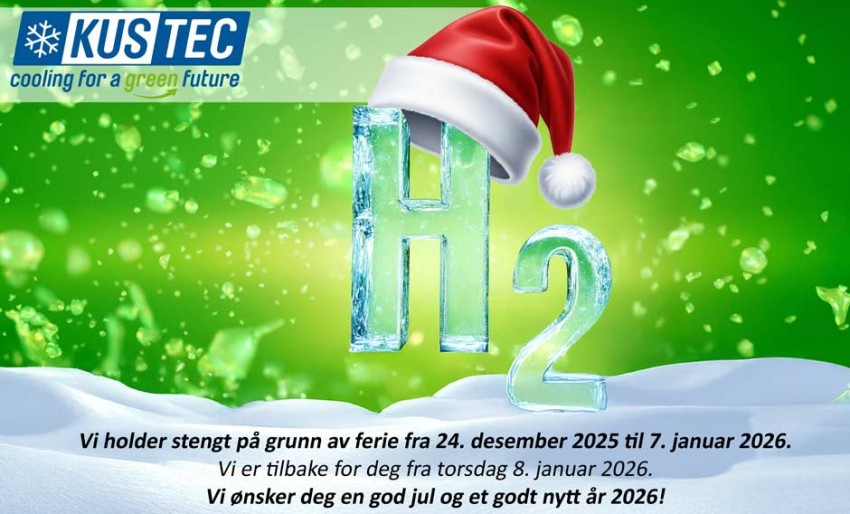 Selskapet stengt på grunn av ferie fra 24. desember 2025 til 7. januar 2026