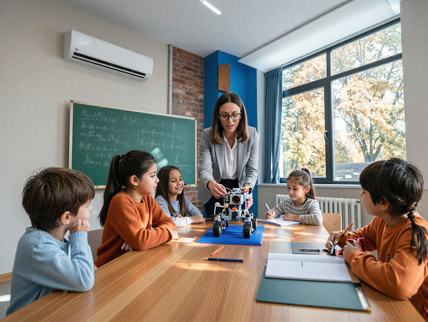 Klimatisierung für Schulen und Kindergärten 02