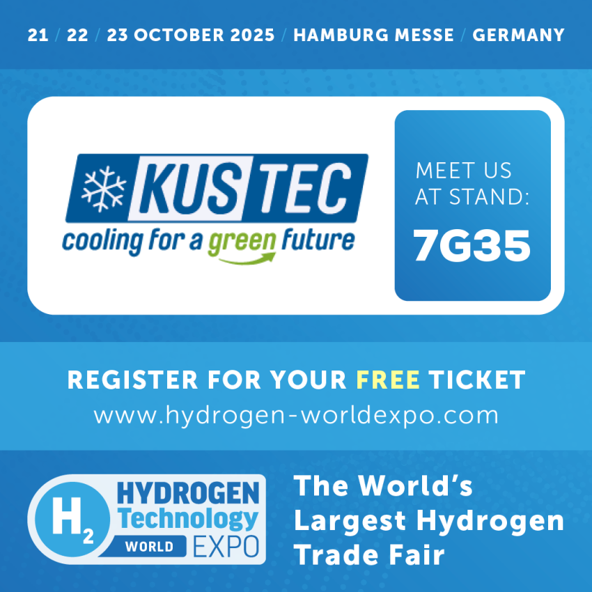 KUSTEC at Hydrogen Technology World EXPO 2025 Hamburg